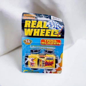 Ja-Ru Real Wheels Trail Blazer Yellow /1996  Diecast Metal - Picture 1 of 6