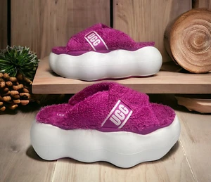 UGG Sugarcloud Slide Dragon Fruit Platform Women's Sandals Size 9 - Picture 1 of 8