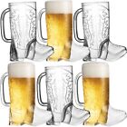 Cowboy Boot Cups - (Pack of 6) 17oz Cowboy and Cowgirl Drink Mugs, Reusable B...