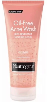 Neutrogena Pink Grapefruit Oil- Acne Wash Foaming Scrub 6.7 FL Oz - Image 1 of 3