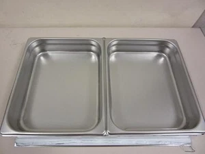 Broil King Two 4.3 Qt Chafing Pans from NBS-5SP Buffet Server Warming Trays New - Picture 1 of 1