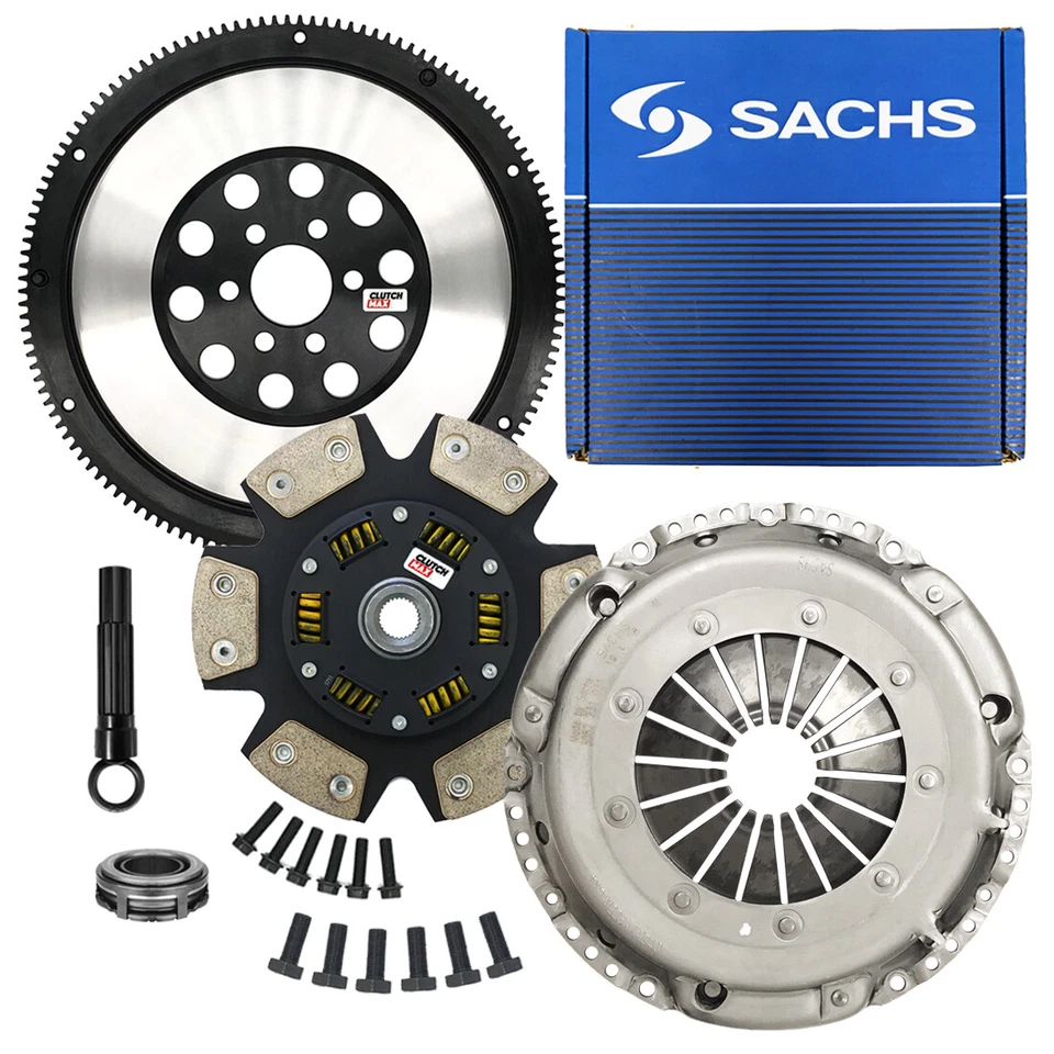 KIT DE EMBRAGUE SACHS-MAX ETAPA 3 + VOLANTE VW CORRADO G60 1,8 L SC GOLF JETTA 1,9 L TDI Foto 1 de 4