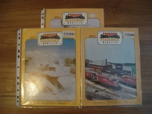 Lot of 3 Canadian Railway Modeller 1992-93 - Picture 1 of 10