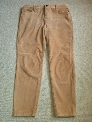 Womens Pants-TALBOTS-lt brown cotton stretch "corduroy jegging" jean style-12P - Image 1 of 4