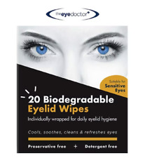 20 Blepharitis Eyelid Wipes Detergent Free for Sensitive Eyes The Eye Doctor