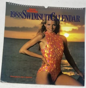 Vintage Sports Illustrated 1988 Swimsuit  Calendar( Rare)with Kathy Ireland - Picture 1 of 2