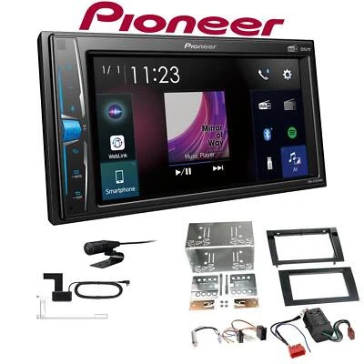 Pioneer Multimedia Autoradio Bluetooth DAB+ für Audi A4 2000-2006 Vollaktiv Bose - Bild 1 von 4