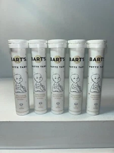 5 Sealed Barts Potty Tabs for Potty Training, Tabs Color & Fizz in Toilet When P - Picture 1 of 5