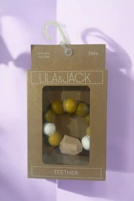 NEW Teether BPA free Silicone Baby Teether Lila & Jack 3M+ - Image 1 of 4