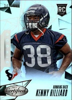 2015 Certified Mirror Silver #159 Kenny Hilliard /499 - FB - Image 1 of 2