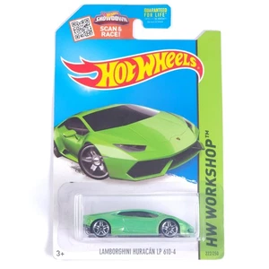 Hot Wheels HW Workshop Lamborghini Huracan LP 610-4 Green CFL39 222/250 - Picture 1 of 3