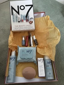No 7 "THE BEAUTY VAULT " 10 Full Size Items - New Worth £99 - Picture 1 of 6