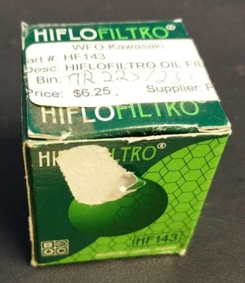 HiFlo Oil Filter HF143 Yamaha Tri Moto 200 225 Timberwolf 250 Bear Tracker - Image 1 of 4
