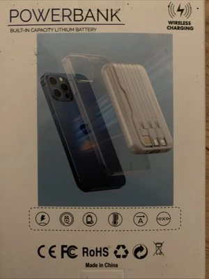 Power Bank 20000mAh 45W Portable Charger External Battery Backup For Cell Phone - Image 1 of 2