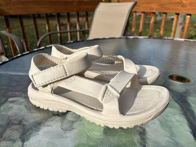 Sandalias Teva Hurricane Drift blancas abedul ajustables cómodas para mujer talla 7 1124070 Foto 1 de 4