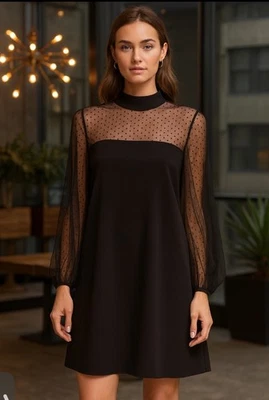 ¡NUEVO! Vestido recto de encaje JACK By BB Dakota Anthropologie ModCloth talla S Mod años 60 Foto 1 de 4