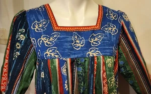 Vermont Country Store Kleid Bunt Blumenmuster Muumuu Boho Baumwolle Damen M - Bild 1 von 8