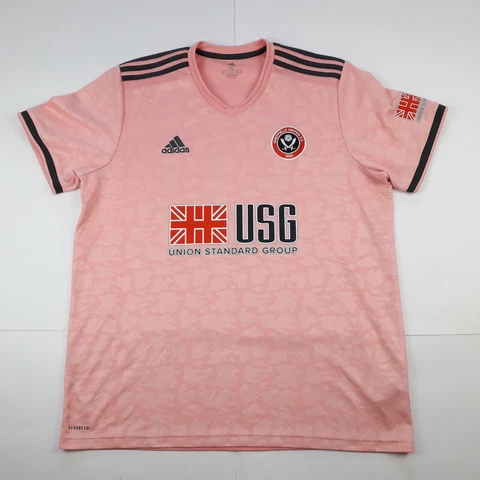 SHEFFIELD UNITED 2020/2021 AWAY FOOTBALL SHIRT JERSEY ADIDAS SIZE : XL ADULT Cover