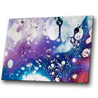 Abstract Canvas Prints Framed Wall Art Small Picture Blue Purple White Red