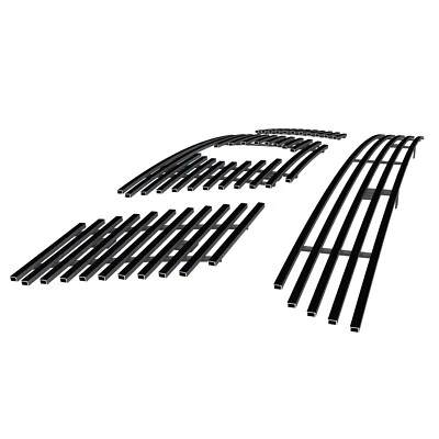 Se adapta a 05-07 Nissan Pathfinder/05-08 Frontier acero inoxidable negro Billet Grille Combo Foto 1 de 4