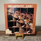 Harry Belafonte Belafonte... Live! Vinyl 1972 erste Presse orange Etikett NM/EX+