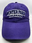 Winterpark Colorado Cap Hat Adult Adjustable Purple Cotton Shirt Of My Back C27