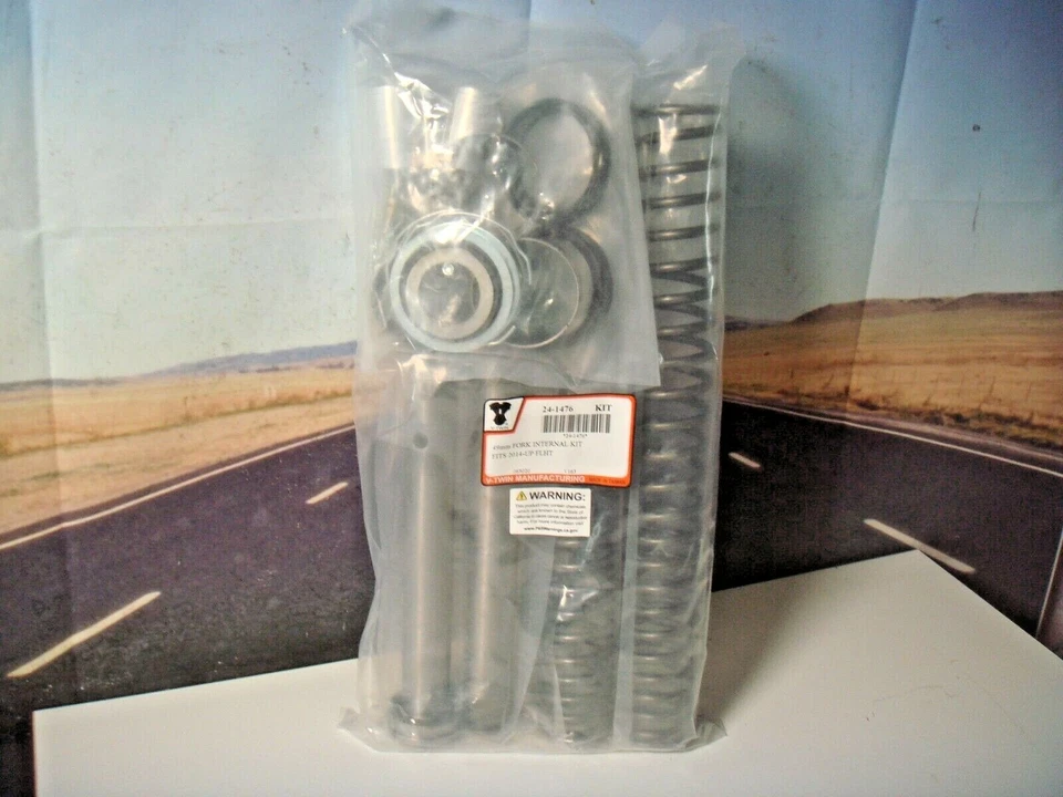 Kit de suspensión Harley 49 mm FLH/T Tour 2014-2020 V-Twin 24-1476 horquilla interna Y2 Foto 1 de 4