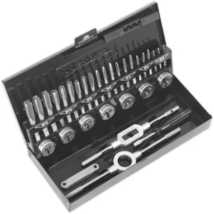 Set 32 pezzi PREMIUM metrico rubinetto e stampo diviso - da M3 a M12 barra e presa filettatura utensile - Foto 1 di 6