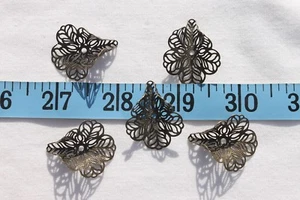 29 mm Latón Filigrana Flor Hormiga Bronce Joyería Hallazgos Cuentas Tapas 10 piezas/RS72 - Imagen 1 de 1
