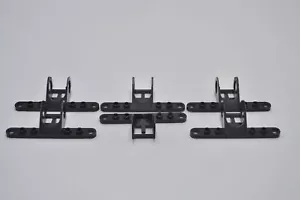 LEGO 6 x Lenkung Lenkgetriebe schwarz Black Technic Steering Rack Top 2792 - Bild 1 von 2