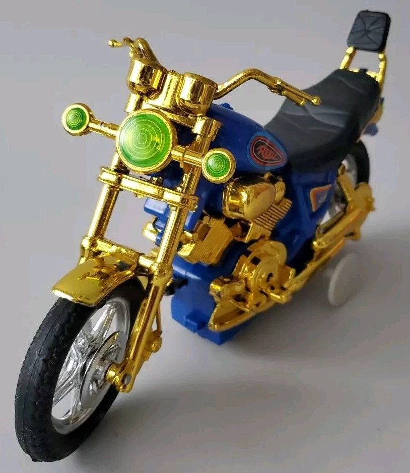 VINTAGE HONDA REBEL ACTION TOY MOTORCYCLE ELECTRIC GOLDEN REBEL CMX - Image 1 of 4