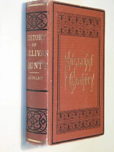 History of Sullivan County New York 1873 reprint genealogy Monticello Bethel - Picture 1 of 1