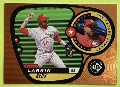 1998 UD3 The Establishment Barry Larkin Set 157 #TE37 Cincinnati Reds HOF - Image 1 of 2