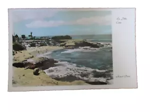 Unposted Postcard La Jolla Cove,, La Jolla, California RPPC - Picture 1 of 2