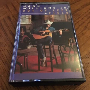 Hank Williams Jr.  "Out In Left Field" (Cassette Tape)  Rare! - Picture 1 of 4