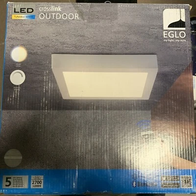 Eglo LED Outdoor Wand Deckenlampe App Steuerung Dimmer 50000 Weiß Töne - Bild 1 von 3