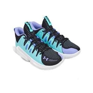 Under Armor Flow Breakthru 4 Blue Black & Purple Size Women's 10.5 - Picture 1 of 6