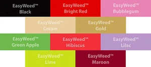 Siser EasyWeed Heat Transfer Vinyl 15" x 5 yards - 20 colors to Choose From - Picture 1 of 25
