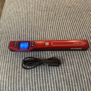 VuPoint Magic Wand Portable Handheld Scanner AutoFeed Dock (E9) Red - Picture 1 of 4