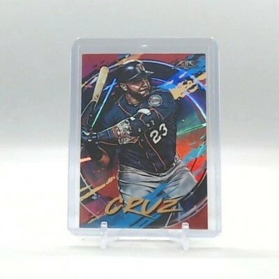 Nelson Cruz 2020 Topps Fire Flame Parallel card #147! Minnesota Twins! - Image 1 of 2