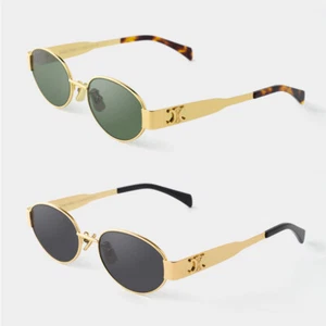 Retro Oval Sunglasses Trendy Fashion Shades Women Sun Glasses Outdoor UV400 - Picture 1 of 14