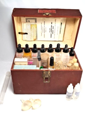 Kit de prueba de suelo "Lamotte Chemical" de colección, hecho en Chestertown, Maryland EE. UU. Foto 1 de 4