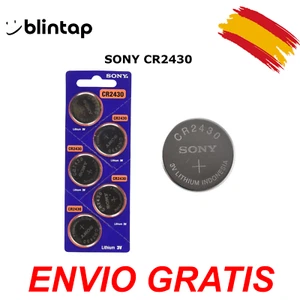 PILA CR2430 SONY ORIGINAL ★ BATERÍA CR2430 3V ★ ENVIO GRATIS DESDE ESPAÑA - Picture 1 of 1