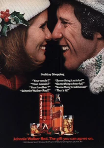 1976 Johnnie Walker: Holiday Shopping Vintage Print Ad - Picture 1 of 1