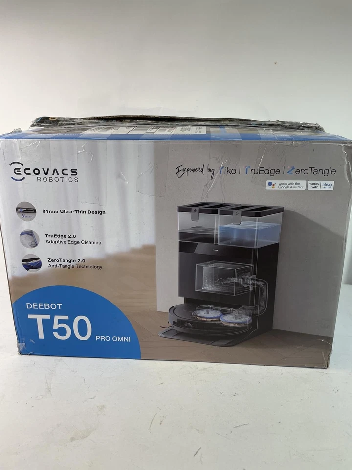 ECOVACS DEEBOT T50 PRO Omni Robot Vacuum and Mop - Image 1 of 4