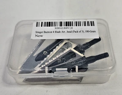 Magnus Broadhead - 100 GR Stinger Buzz Cut 4 Blade 3 PK - Image 1 of 2