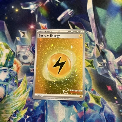 Lightning Energy (2024) 012 - Professor Program Stamped Promo Cosmos Holo NM - Image 1 of 2