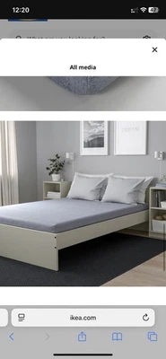 ÅGOTNES foam matt 140x200 firm/light blue Mattress - Bild 1 von 4