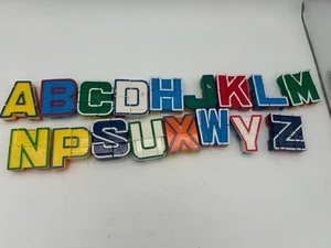 Vintage 1985 Alphabots Transformer Alphabet Letters 17 LETTERS - Alpha-bots - Picture 1 of 2