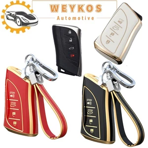 4 Button Car Smart Key Fob Case Cover For 2018-2024 Lexus ES NX GX RX UX LC LS - Bild 1 von 11
